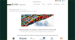 Desktop Screenshot of lund-languages.com